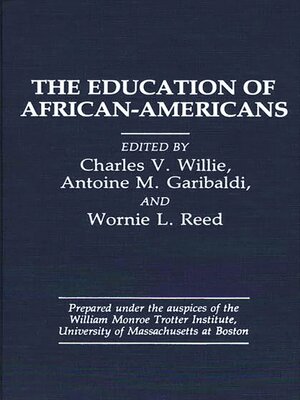 cover image of The Education of African-Americans